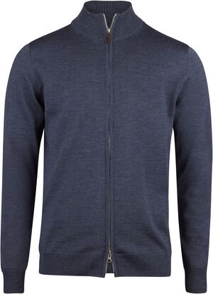 Cardigan Knitted Fullzip Merino Wool