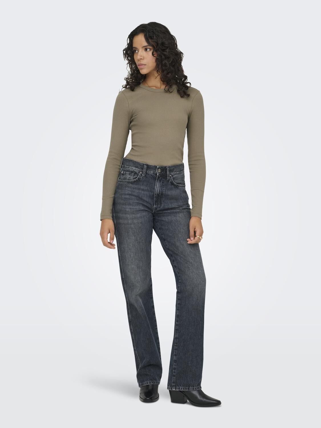 ONLVAL LIFE L/S O-NECK TOP JRS