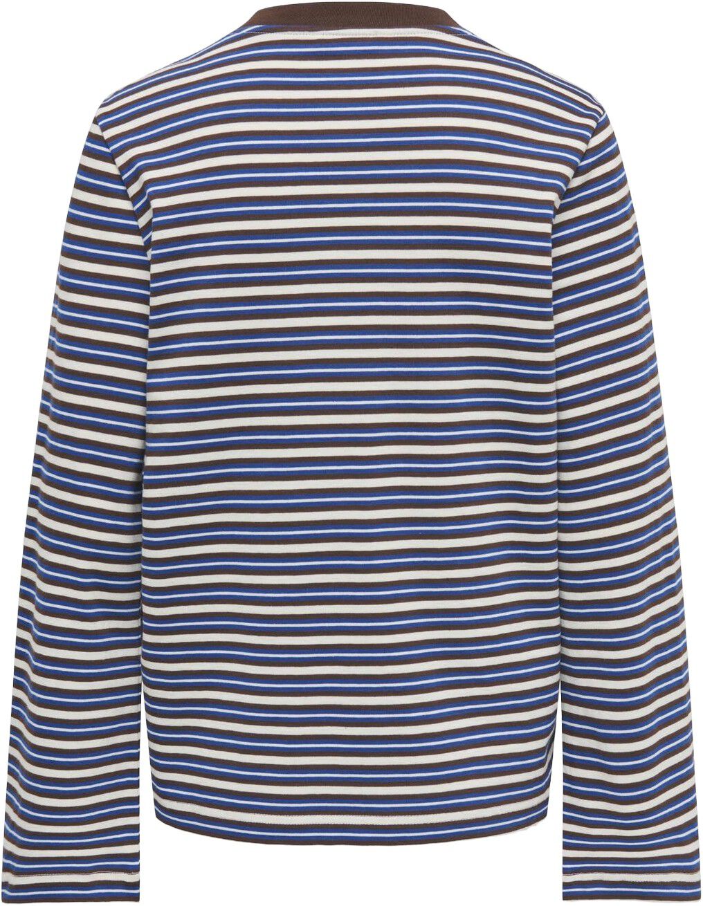ONLLISA STRIPE L/S TOP JRS