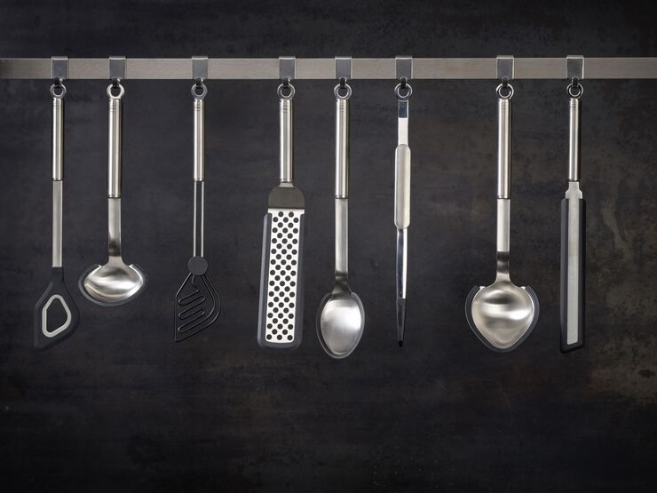 Stegepincet/madpincet 32 cm Stål/Silikone