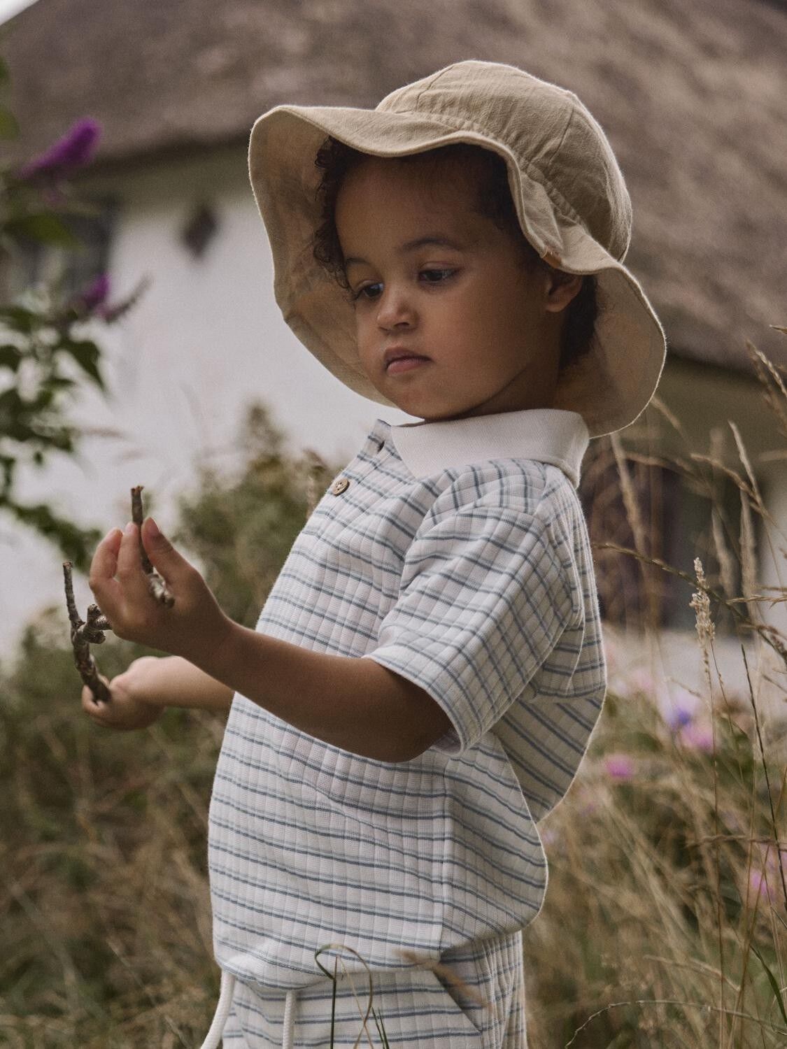 NMMHALDUR SS LOOSE POLO LIL