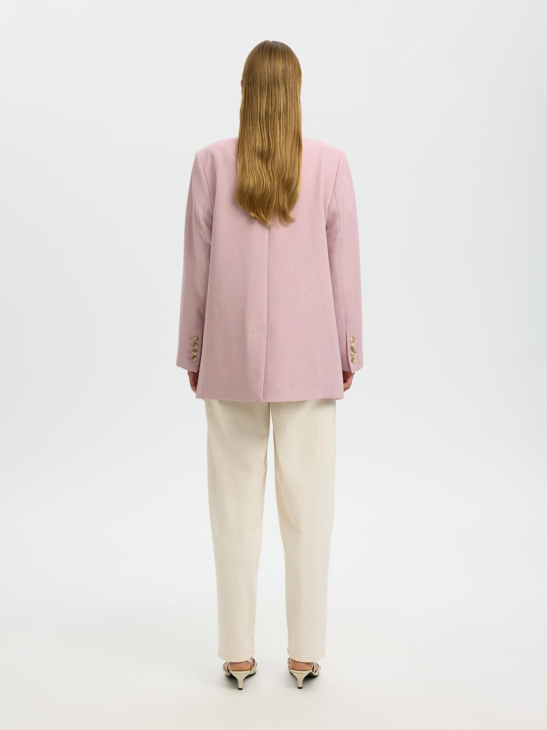 SLFRITA LS RELAXED BLAZER MEL NOOS