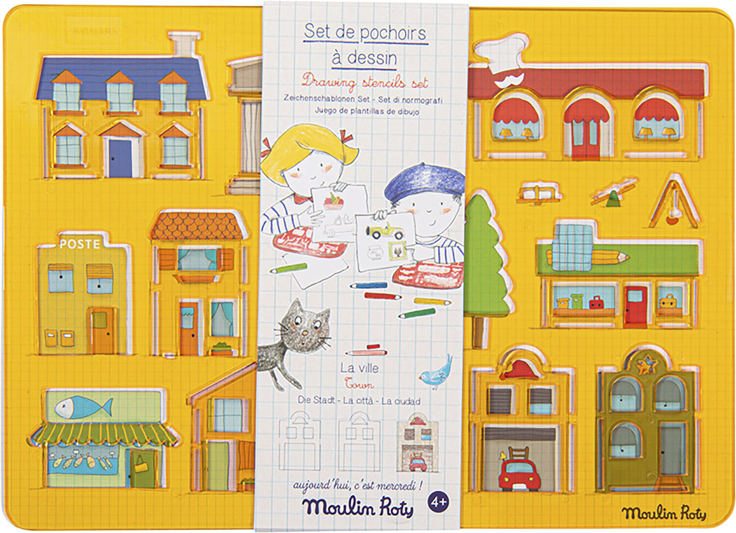 Moulin Roty - Stencil - I byen