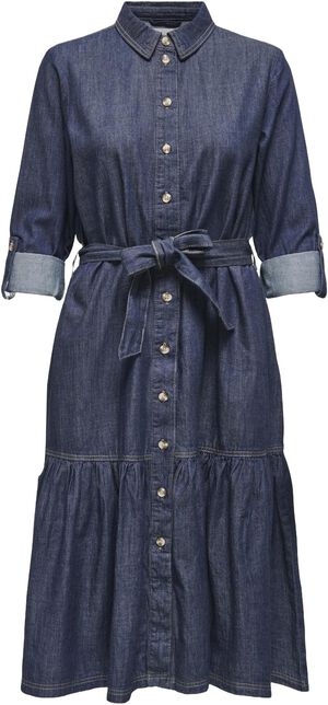 ONLSEVIGNY FRILL 3/4 SL LONG DRESS