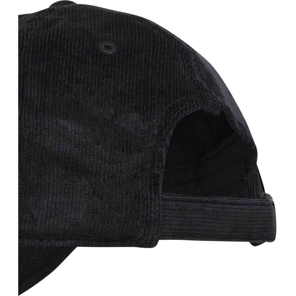 Corduroy badge cap