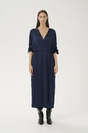 LAKEIW FAKE WRAP DRESS