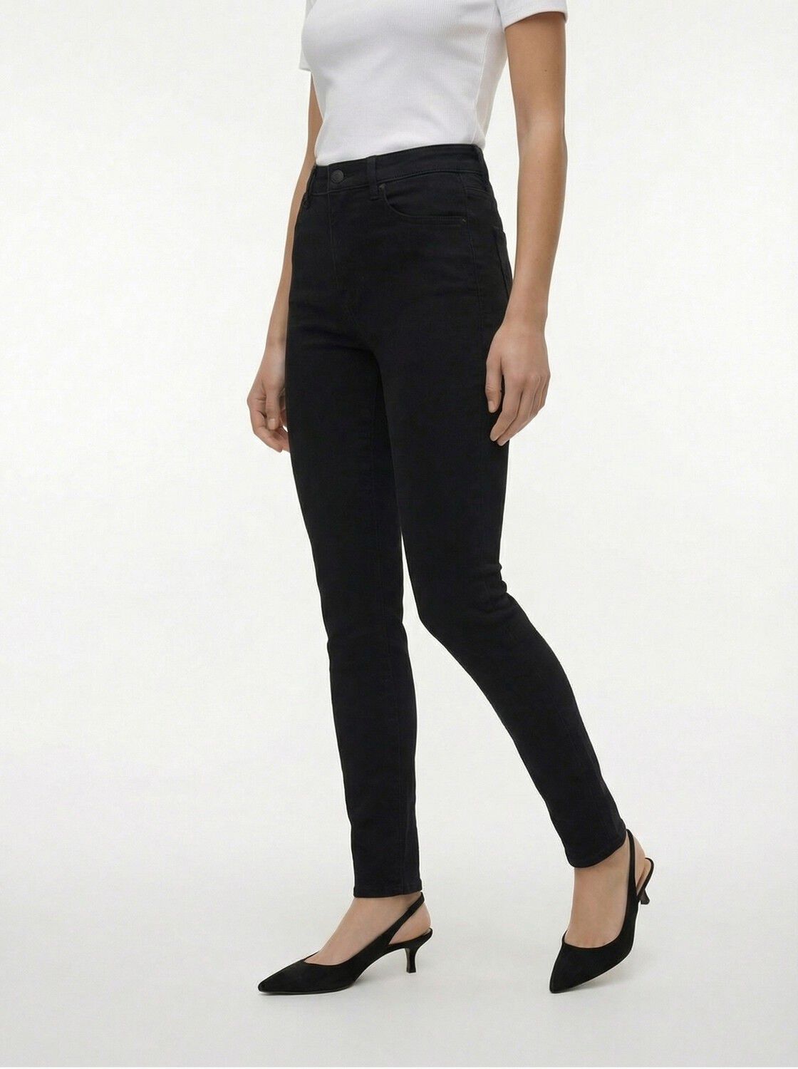 TSJAMIE HR SLIM DNM JEANS BL NOOS