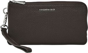 MELLOW LEATHER POUCH / ESPRESSO