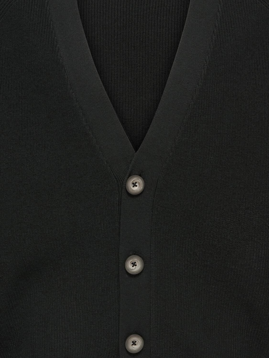 OSJALFI REG LS CARDIGAN KNIT