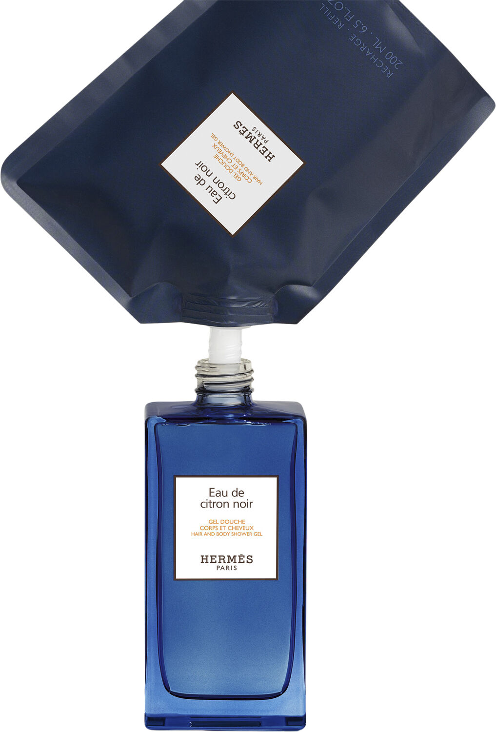 Eau de citron noir Hair and body Shower Gel Refill 200 ml