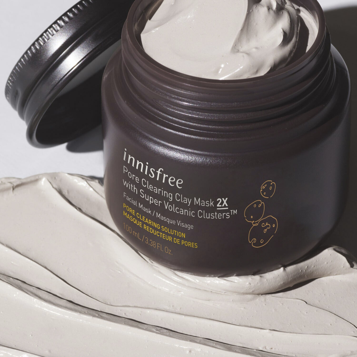 Volcanic Pore Clearing Clay Mask
