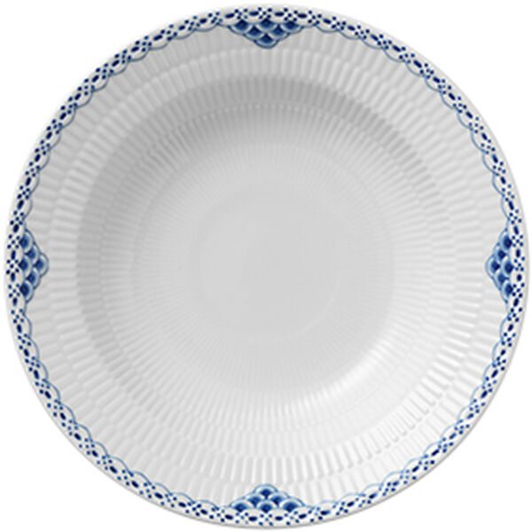 Prinsesse 21 cm. dyb tallerken