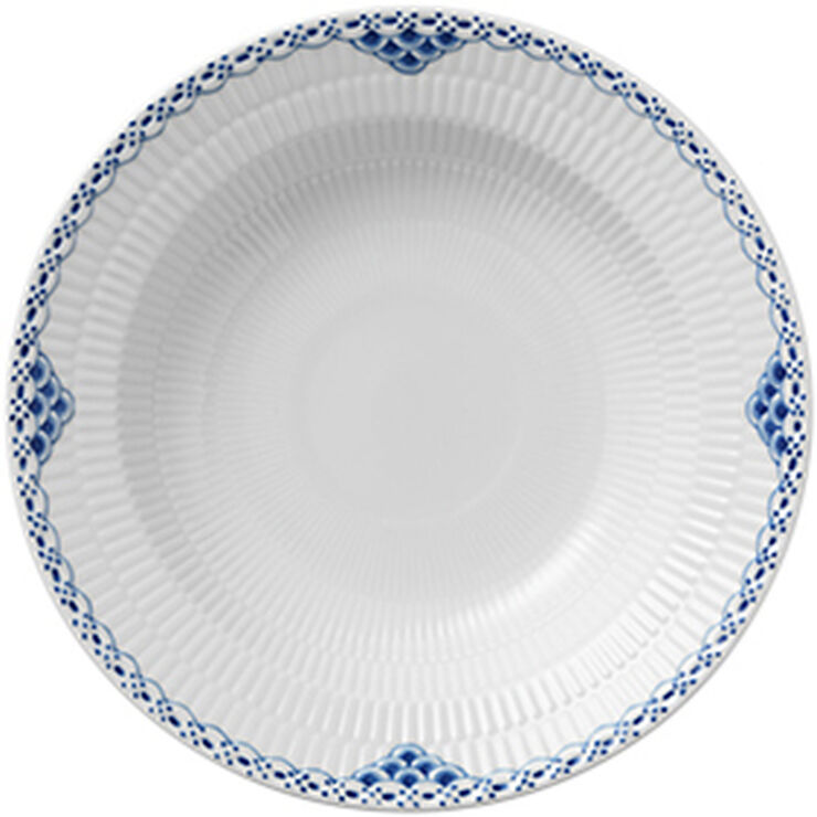 Prinsesse 21 cm. dyb tallerken