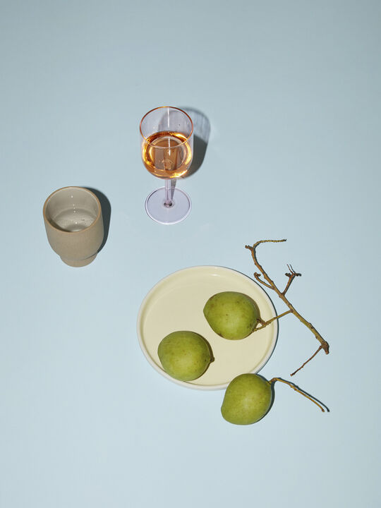 WINE GLASS, 2 PCS, TALL, ROSE,70177R