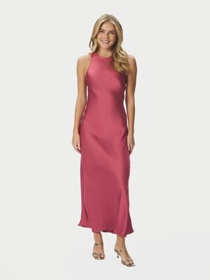 Celinie Heavy Sateen Dress