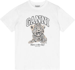 Basic Jersey Leopard Relaxed T-shir