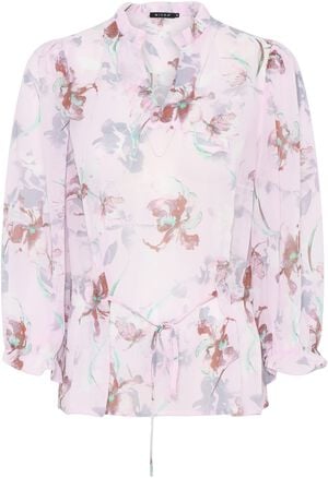Blouse_ Pastel Rose Print