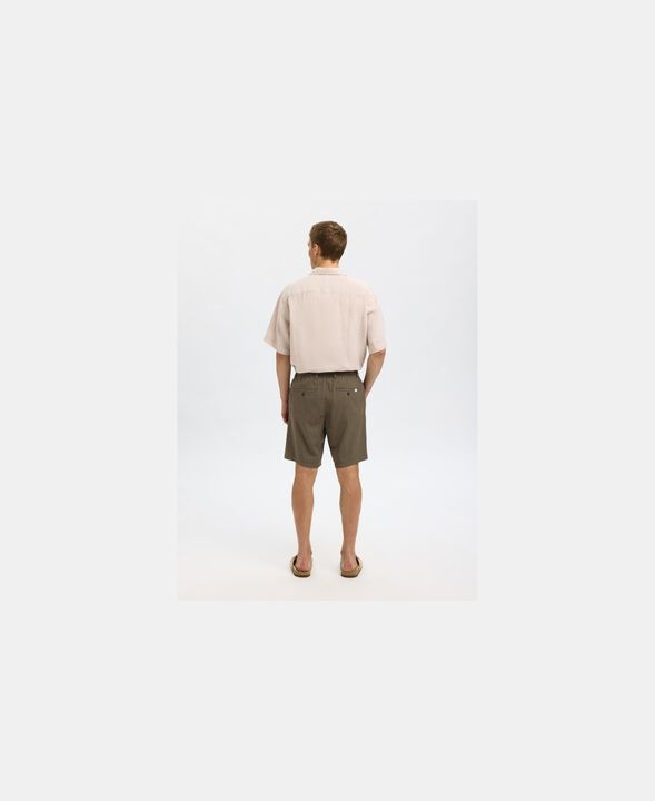SLHREGULAR-BRODY LINEN SHORTS NOOS