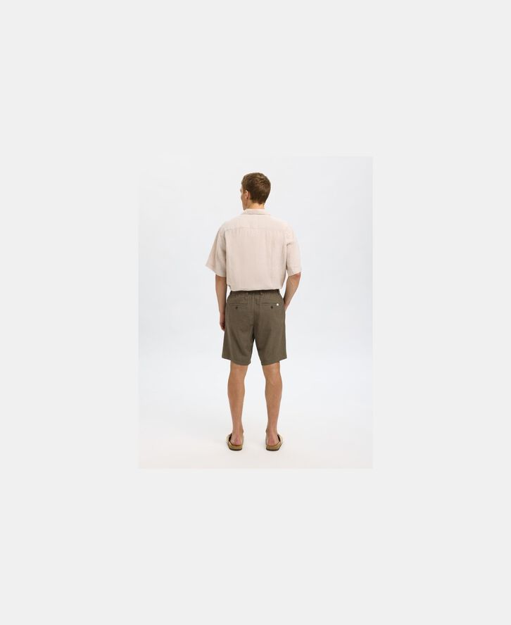 SLHREGULAR-BRODY LINEN SHORTS NOOS