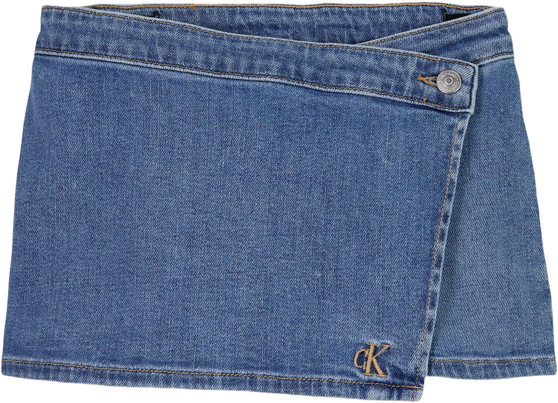 DENIM SKORT SOFT BLUE COMF