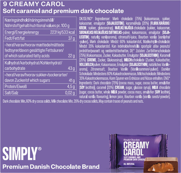 Cube, Creamy Carol (90 g)