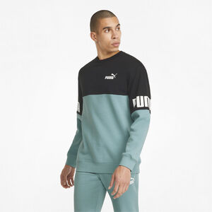 Power Colour-Blocked Crew Neck sweatshirt