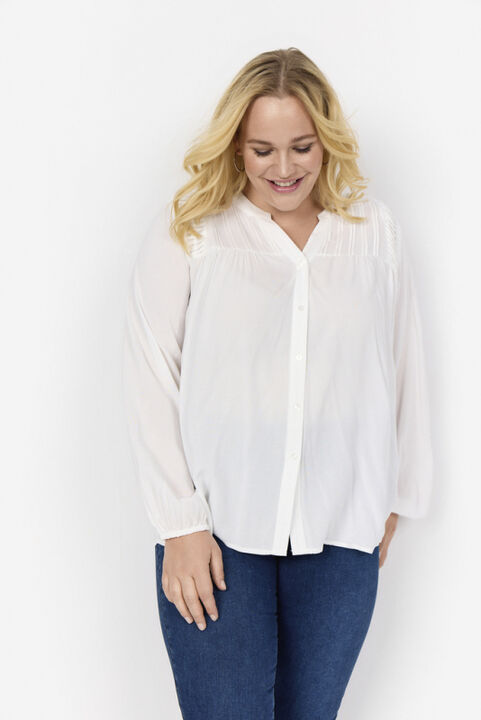 Curvy WA-SIA 27 Bluse Off white