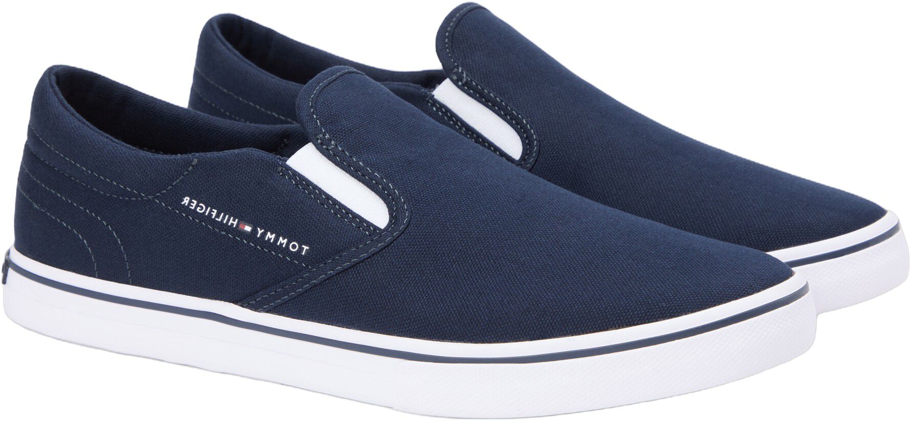 Canvas Slip-On Trainers