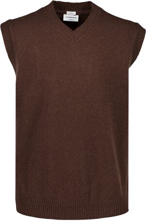 Lambswool button slipover