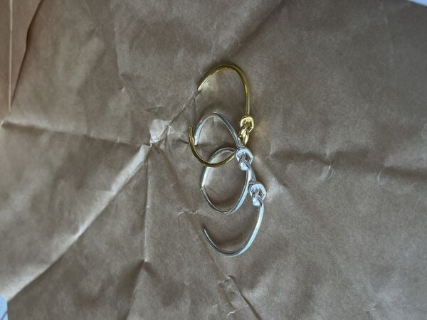 Tied Heart Armring Medium