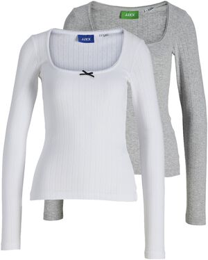 JXLELU STR LS BOW TOP 2PK JRS