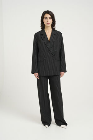 JoelleGZ pinstripe MW pants NOOS