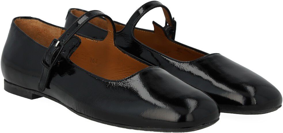 Mary Jane ballerina med moderat fir