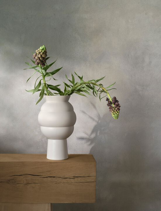 Tortus Archie vase No4 white