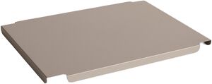 HAY Colour Crate Lid Metal-Medium-Warm grey