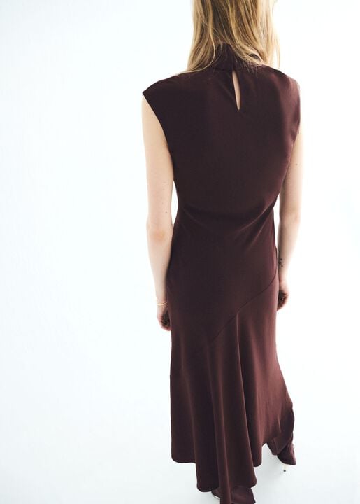 Long turtleneck dress