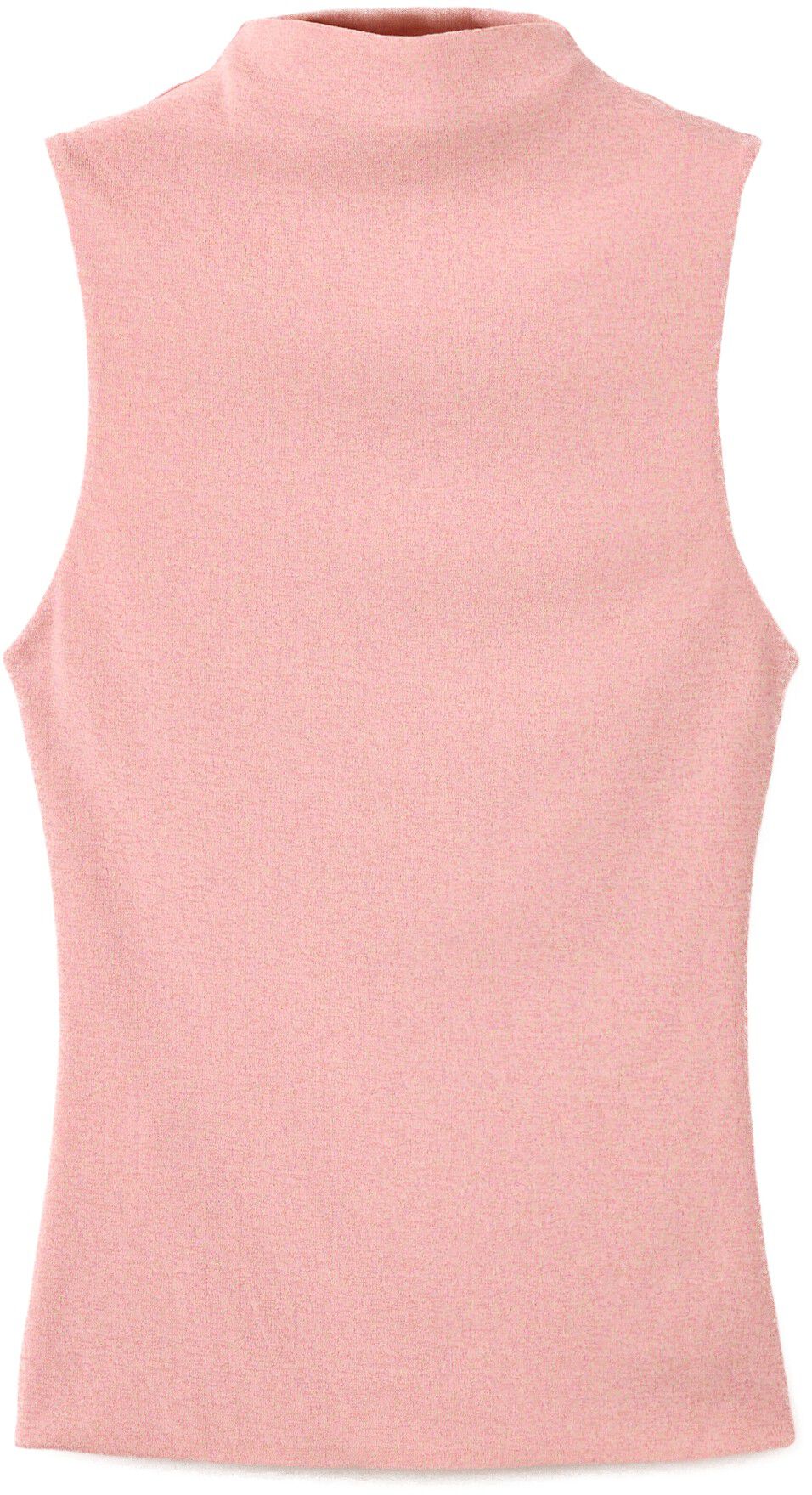 Fitted fine-knit top