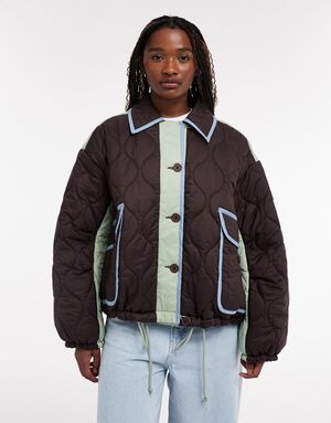 TSSKY QUILTED SHACKET