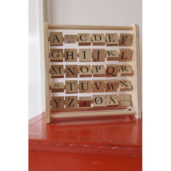 ABC WOODEN BLOCK FRAME