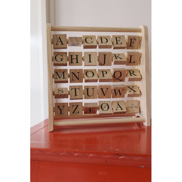 ABC WOODEN BLOCK FRAME