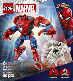 Spider-Man-mech mod Anti-Venom 76308