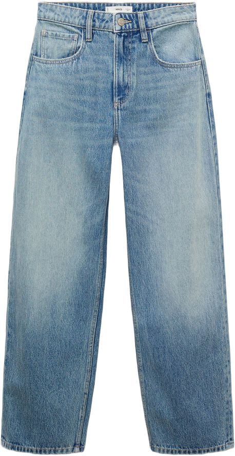 High-rise balloon jeans