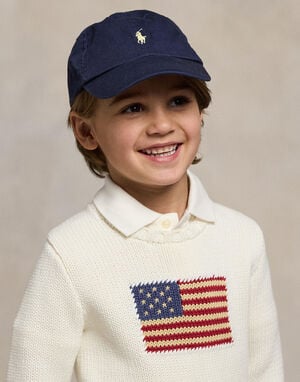 Cotton Chino Baseball Cap Kids