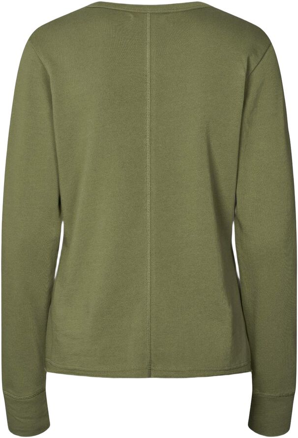 Light stretch crew neck top - Hila