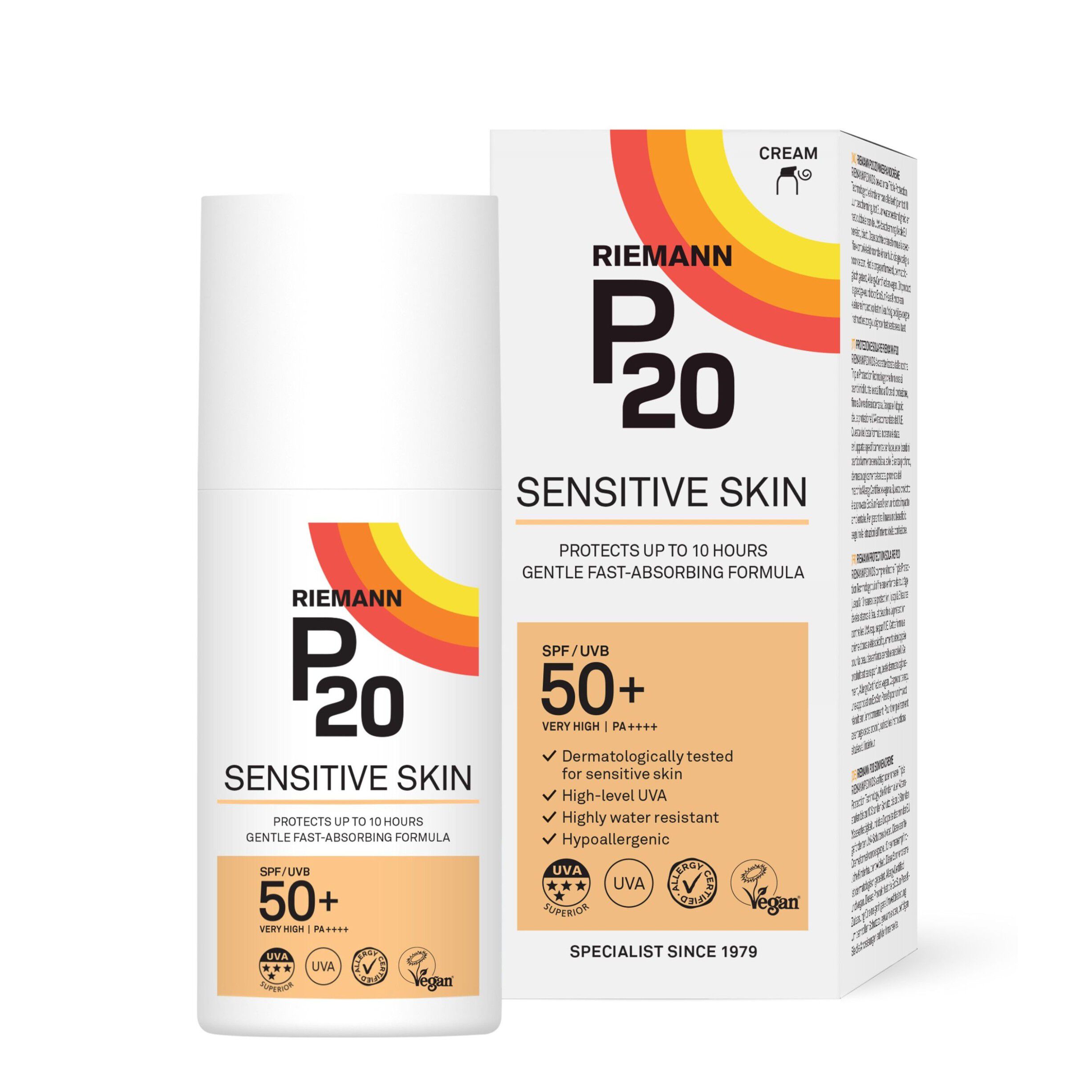 Solcreme Sensitive Skin SPF 50+