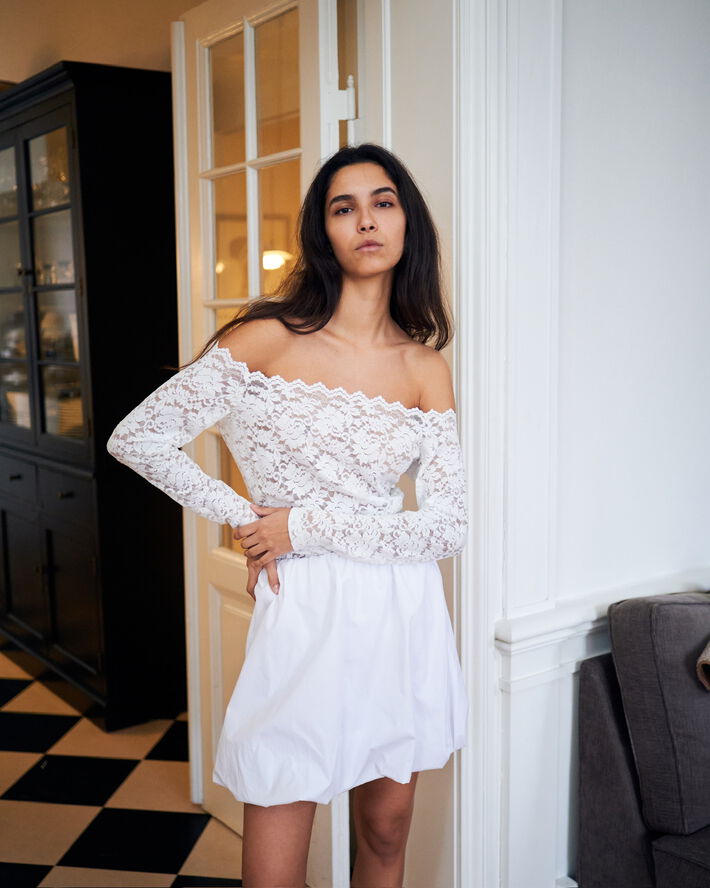 Stela Short Balloon Skirt