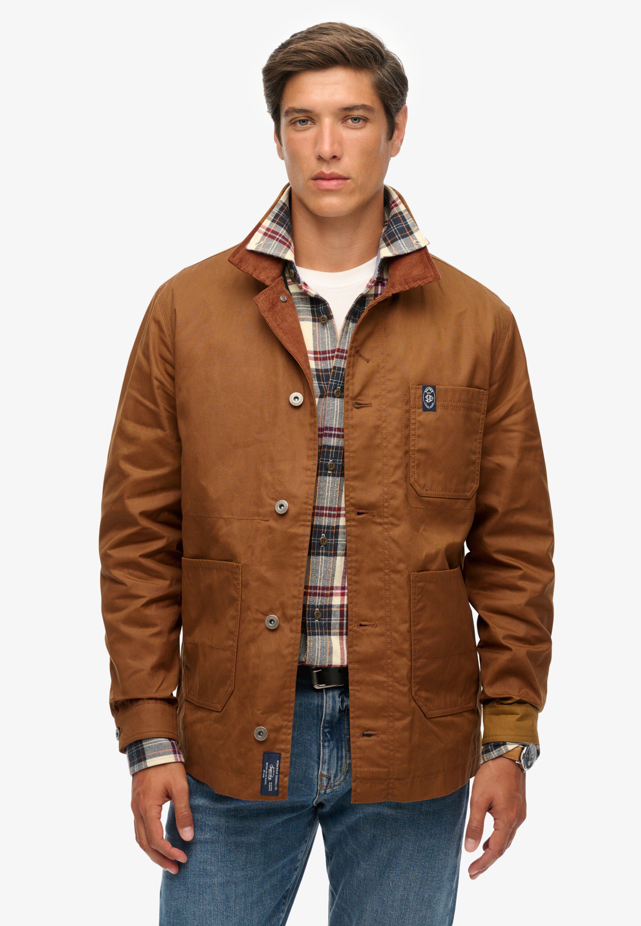 MERCHANT WAXED WORKER JACKET