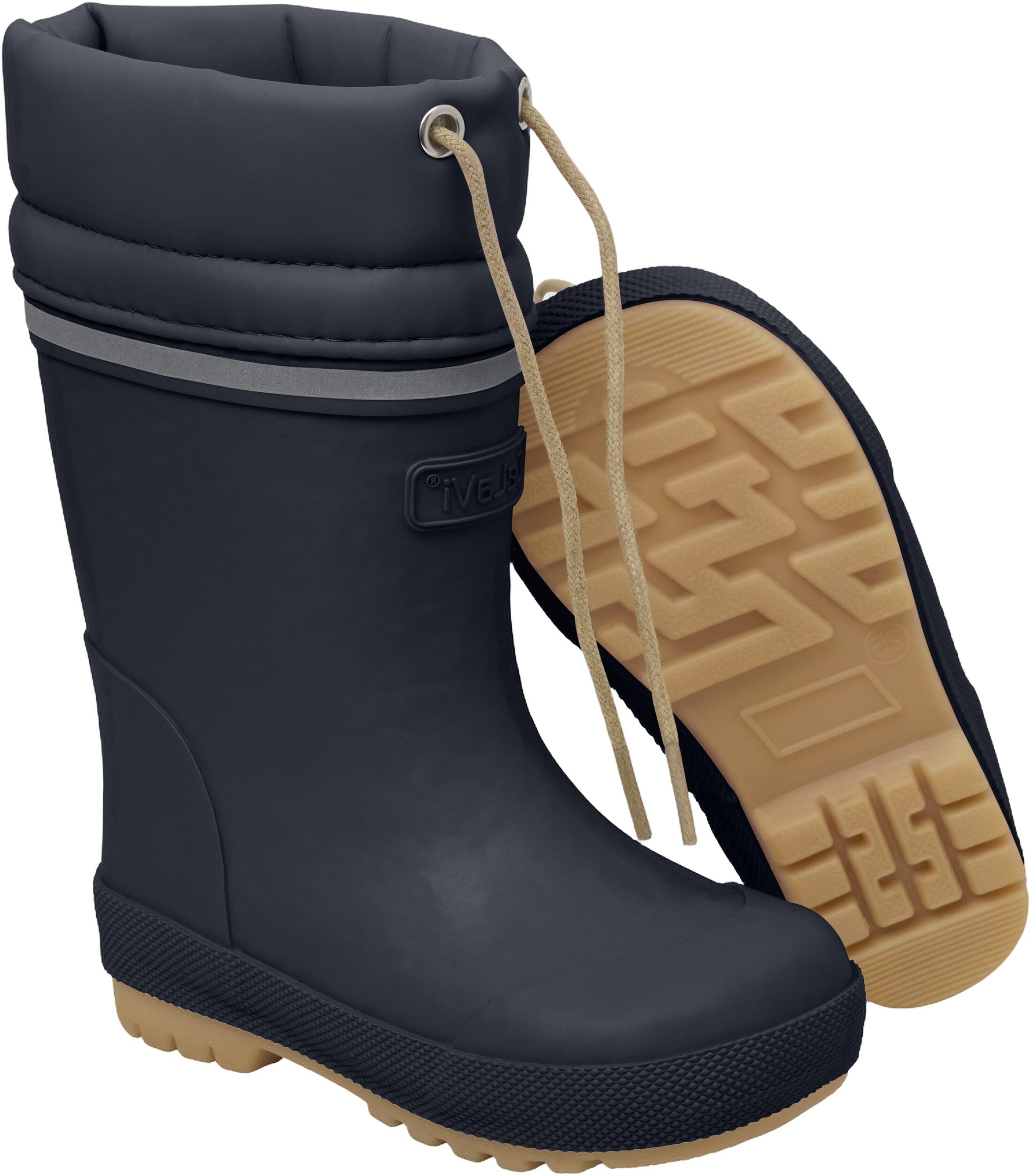 Thermal wellies w. wool lining