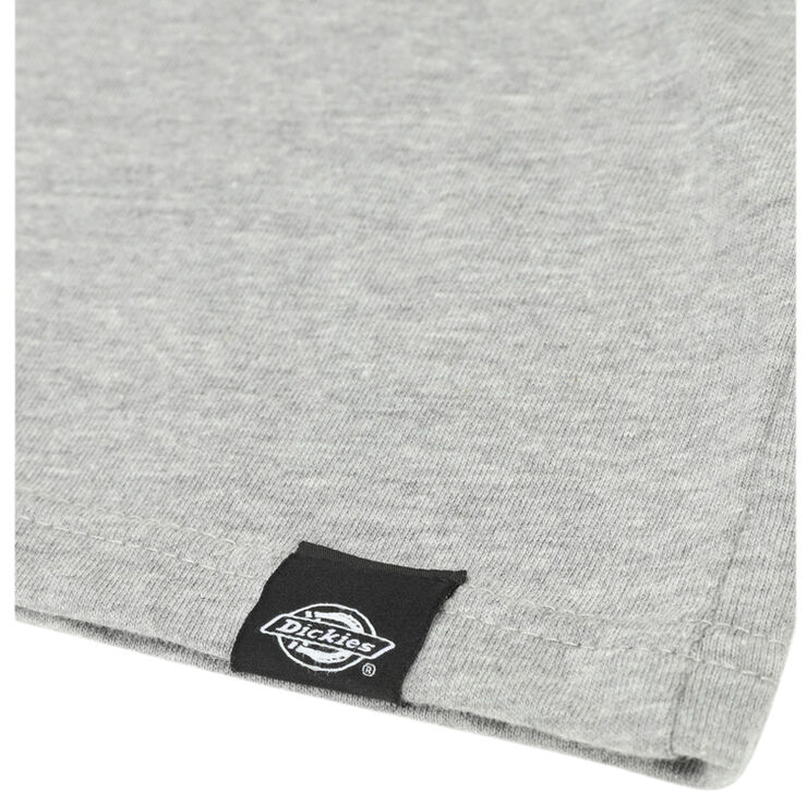 ICON LOGO TEE GREY MELANGE