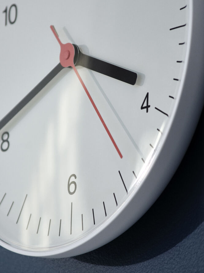Wall Clock-White